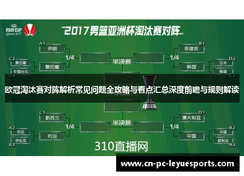 欧冠淘汰赛对阵解析常见问题全攻略与看点汇总深度前瞻与规则解读